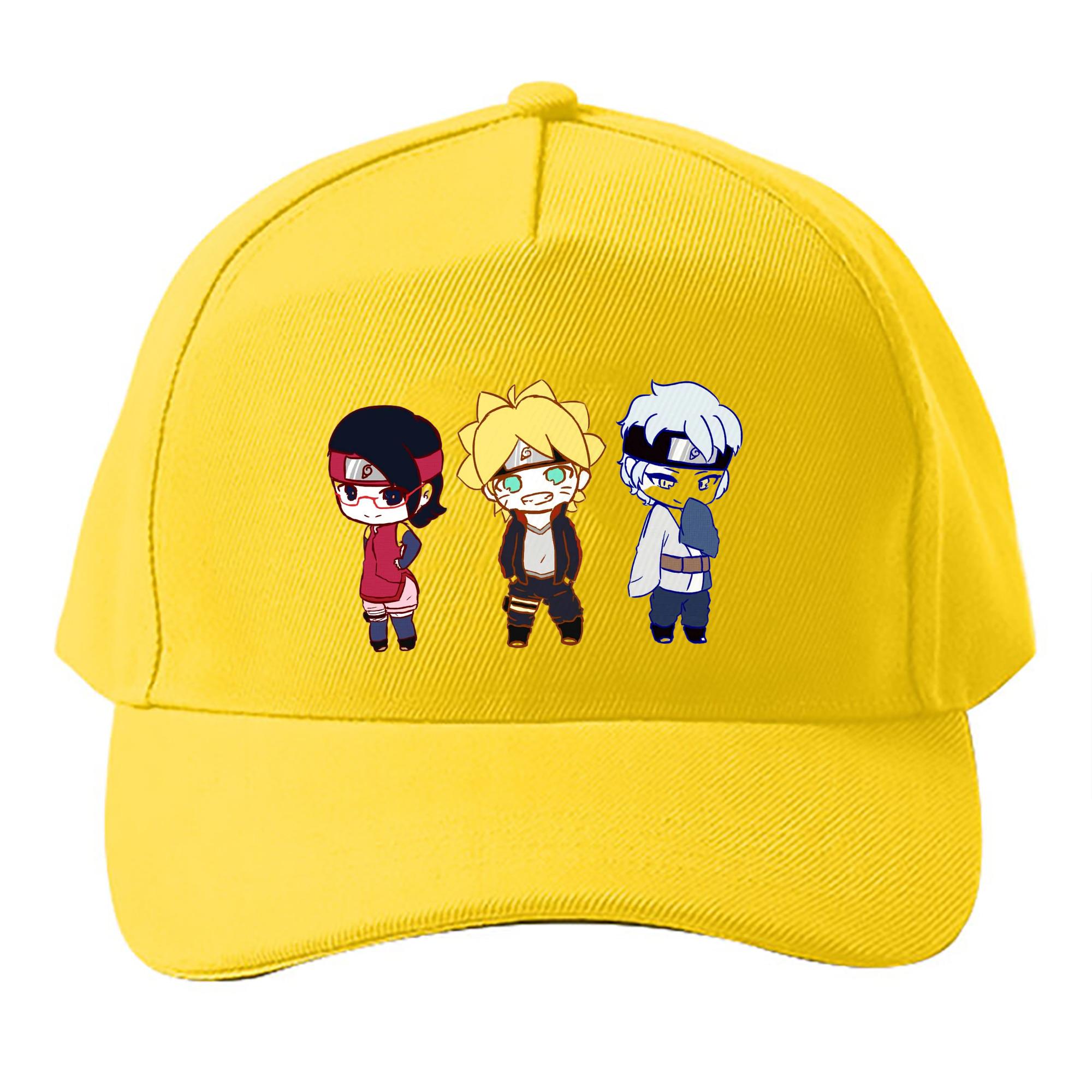 （画像用） NARUTO -ナルト- うずまき ボルト Uzumaki Boruto ベースボールキャップ 綿100％ 男女兼用 帽子 スポーツ